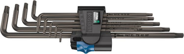 Wera vinkelnøglesæt 967/9 TX XL HF 1 m/holdefunktion 9dele TX8x90-TX40x224 - 1