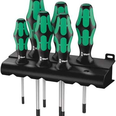 Wera 367/6 Skruetrækkersæt Kraftform Plus TORX® + rack 6 dele - 1