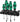 Wera 367/6 Skruetrækkersæt Kraftform Plus TORX® + rack 6 dele - 1