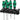 Wera 334/355/6 Rack skruetrækkersæt Kraftform Plus Lasertip + rack 6 dele - 1
