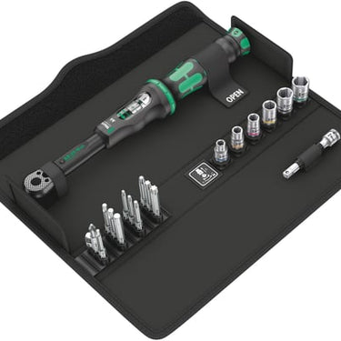 Wera Momentnøglesæt 1/4" Click-Torque A 6 Set 1 20dele 6toppe 11bits - 1
