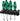 Wera 335/350/367/7 Rack skruetrækkersæt Kraftform Plus Lasertip + rack 7 dele - 1