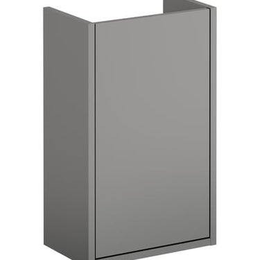 Gustavsberg Artic Small vaskeskab m/1 låge uden håndvask 535 x 330 x 202 mm askegrå - 1