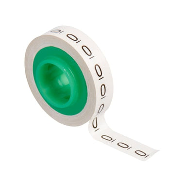 3M ScotchCode mærke 0 "Handy Marker" tape Refill rulle 10 stk/pk - 1