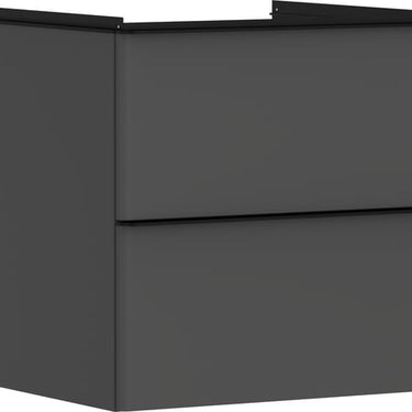 hansgrohe Xelu Q vaskeskab 580/475 2sk mat diamantgrå - 1