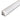 Alu profil 2 med opal cover - 2,5 m - 1