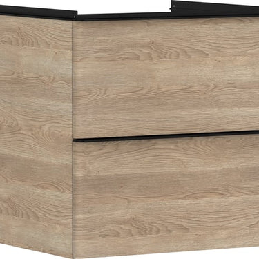 hansgrohe Xelu Q vaskeskab 580/475 2sk naturlig eg - 1