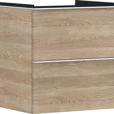 hansgrohe Xelu Q vaskeskab 580/475 2sk naturlig eg - 1