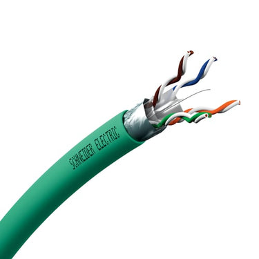 Actassi skærmet datakabel Cat 6A F/UTP 4P CL-C 500MHz 500M Dca grøn separationsklasse C - 1