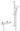 GROHE Grohtherm 800 termostat + brusestangsæt 600mm krom - 1