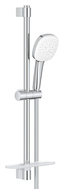GROHE Tempesta Cube 110 III brusestangsæt 600mm med skål 8,4l krom - 1
