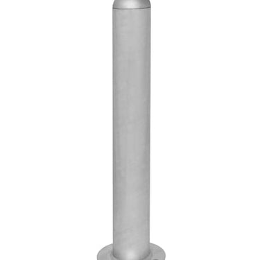 Pullert i stål til ladestander m/flange for montage på beton - 1