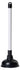 Vaskesuger gummi svupper med plast skaft - 1