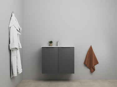 Sanibell Online møbelsæt 81x36cm 2 låger mat antracit - 1