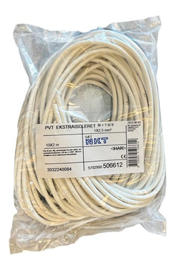 Monteringsledning PVT m/ekstra isolering 1X2,5 N + 1-9 - 1