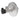 Broen Ballofix rustfri vinkelventil 1/2" x 3/8" med greb og roset - 1