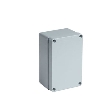 Monteringskasse aluminium 80x125x58mm (BxLxH) IK 08 IP66/IP67 NEMA type 4X grå CAD RAL 7001 - 1