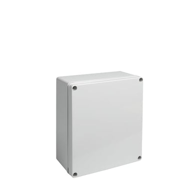 Monteringskasse ABS 210x230x100mm (BxLxH) IK 08 IP66/IP67 UL94 HB grå - 1