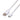 USB 2.0 kabel A-Micro B han/han hvid 3,0m - 1