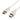 USB 2.0 kabel A-A. han/hun hvid 3,0m - 1