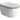 GSI Pura vægtoilet 50x36cm Swirlflush hvid - 1