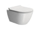 GSI Pura vægtoilet 50x36cm Swirlflush mathvid - 1
