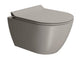 GSI Pura vægtoilet 50x36cm Tortora - 1