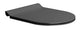 GSI slim toiletsæde med soft close/quick release matsort - 1