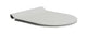 GSI slim toiletsæde med soft close/quick release mat grå - 1