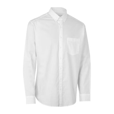 Seven Seas S60 Herre Oxford Skjorte hvid str 5XL - 1