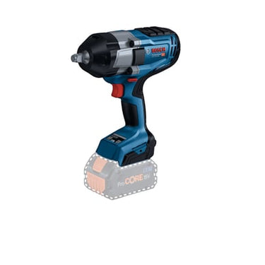 Blå Bosch 18V slagnøgle GDS 18V-1000 solo - 1
