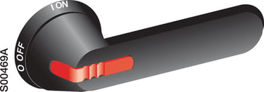 Drejegreb sort IP65 OHB125J12 - 1