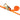 Surring m/skralde og krog 2500 kg 35 mm 6 m orange - 1