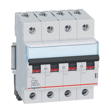 RX³ MCB automatsikring C16 4pol 4M 6000A - 1