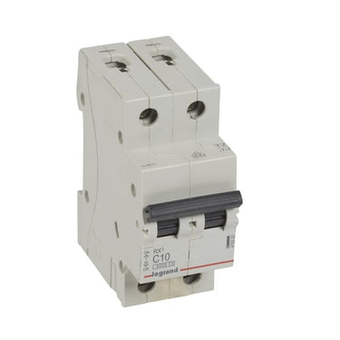 RX³ MCB automatsikring C10 2pol 2M 6000A - 1