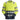 Snickers High-Vis langærmet T-shirt 2433 gul/navy klasse 2 str L - 1