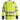 Snickers High-Vis langærmet T-shirt 2433 gul/navy klasse 2 str XS - 2