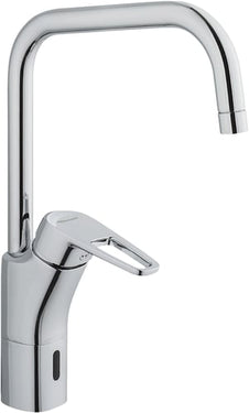 FM Mattson Siljan duo køkkenarmatur 222mm U-tud forkromet - 1