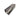Alu profil 20 sort med sort cover - 2,5 m - 1