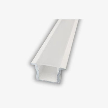 Alu profil 9 hvid med opal cover - 2,5 m - 1