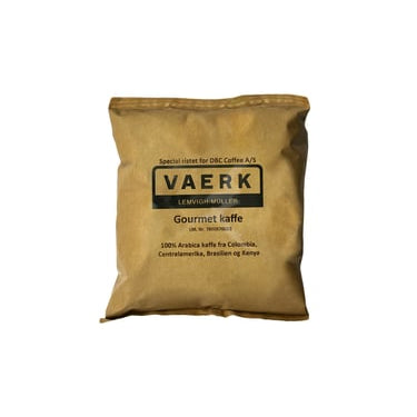 Kaffe malet Arabica gourmet 55 g. Kasse 140 poser - 1