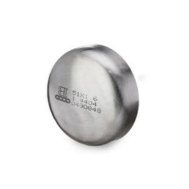 Endebund mejeri 316L udv. slebet 19,0x1,5 mm - 1