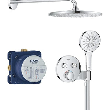 GROHE Grohtherm SmartControl 310 sampak indbyg 2SC rund krom - 1