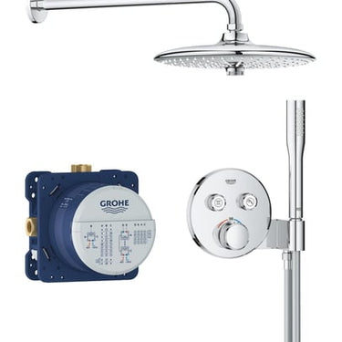 GROHE Grohtherm SmartControl 260 sampak indbyg 2SC rund krom - 1