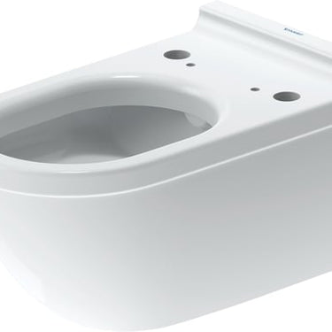 Duravit Starck 3 væghængt toilet til douche toiletsæde hvid - 1