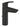 GROHE Eurosmart håndvaskarmatur M KS løft-op bv 5,7l 121mm tud mat sort - 1
