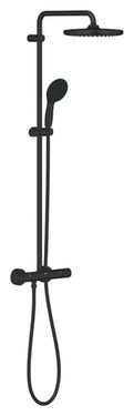 GROHE Tempesta brusesystystem med termostat 9,5l mat sort - 1