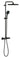 GROHE Tempesta Cube brusesystem med termostat 9,5l mat sort - 1
