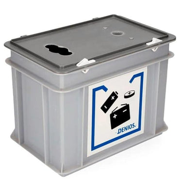 Indsamlingsbeholder til batterier 20L kunststof - 1