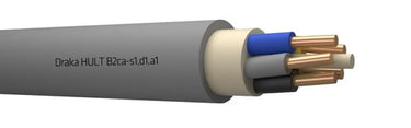 Installationskabel HULT B2ca 90 HF 0,6/1kV grå 5G1,5 T500 - 1